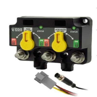 EGIS 9821-8550 - XD NMEA 2000 Dual - (Relay/Relay), w/Knobs - 8P DT