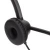 Multi-Wits Single Ear Telephone Headset, USB Business Headset with Mic, Noise Reduction Volume Adjustment, Lightweight Headset for Customer Service Call Center Telemarketing, view 2