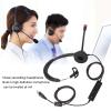 Multi-Wits Single Ear Telephone Headset, USB Business Headset with Mic, Noise Reduction Volume Adjustment, Lightweight Headset for Customer Service Call Center Telemarketing, view 3