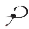Multi-Wits Single Ear Telephone Headset, USB Business Headset with Mic, Noise Reduction Volume Adjustment, Lightweight Headset for Customer Service Call Center Telemarketing, view 4