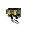 EGIS 9821-8350B - XD NMEA 2000 Dual - (VSR/Relay), w/Knobs - 8P DT view 1