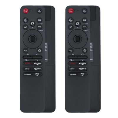 2 Pack New Replacement MR25GA AKB76046603 Voice Magic Remote Control Compatible with LG 2025 Magic Voice TV Remote Control G5 C5 B5, QNED 92A 85A 80A, UA77 Series with AI, Pointer and Alexa Voice