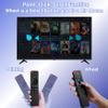 2 Pack New Replacement MR25GA AKB76046603 Voice Magic Remote Control Compatible with LG 2025 Magic Voice TV Remote Control G5 C5 B5, QNED 92A 85A 80A, UA77 Series with AI, Pointer and Alexa Voice view 4