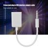 BAFOVY 3.5mm to USB Cable, USB to 3.5mm Jack Female AUX Audio Cable Converter Digital to Analog Stereo Connector for Car Radio USB Charger PC Support U Disk Music Playback view 4