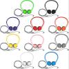 Maeline Bulk Classroom Headphones with Microphone 10 Pack Black Wired On-Ear Headsets, Adjustable 3.5mm Plug, Individually Wrapped for Schools, Libraries & Labs view 4