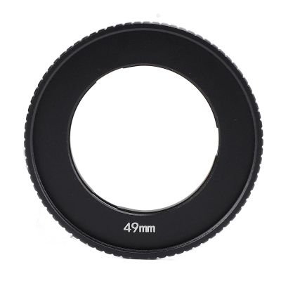 LAISANIM 49mm Lens Filter Adapter Ring for Action 4 Camera, Snap On Filter Mount Adapter, Compatible with ND CPL Lens Filters