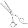 Washi Fusion Texture Shear 16-Tooth 6.0" Thinning Steel Shear With Silver Razor view 1