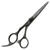 Washi Black Dragon Lefty 5.5" Japanese 440C Steel Shear With Purple Razor view 1