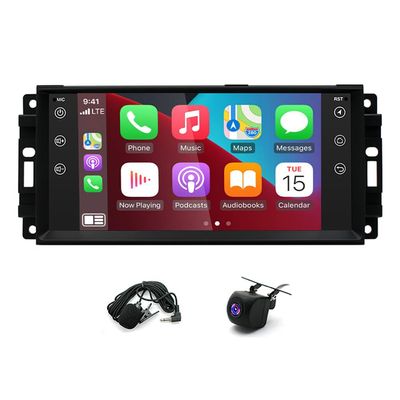 7 Inch Android 13 Car Stereo Radio for Chrysler Town & Country 2008-2016 with Wireless CarPlay&Android Auto, Compatible for Grand Caravan, for Wrangler JK 2007-2018