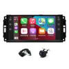 7 Inch Android 13 Car Stereo Radio for Chrysler Town & Country 2008-2016 with Wireless CarPlay&Android Auto, Compatible for Grand Caravan, for Wrangler JK 2007-2018 view 1