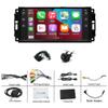 7 Inch Android 13 Car Stereo Radio for Chrysler Town & Country 2008-2016 with Wireless CarPlay&Android Auto, Compatible for Grand Caravan, for Wrangler JK 2007-2018 view 4