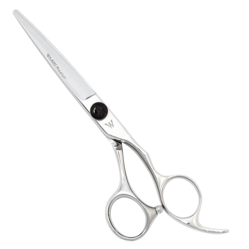 Washi Zap Master Convex Edge 5.75" Japanese V10 Steel Shear With Pink Razor