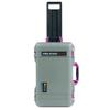 Pelican Air 1535 Carry-On Sage Green - Medium Size Waterproof Case with Pluck Foam Set and Lid Foam - Magenta Handles & Latches view 3