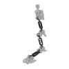 1 Inch Dual Ball Head Arm Adapter Action Camera Clamp Mount Connector for Diving Strobe/Video Light Accessory view 3