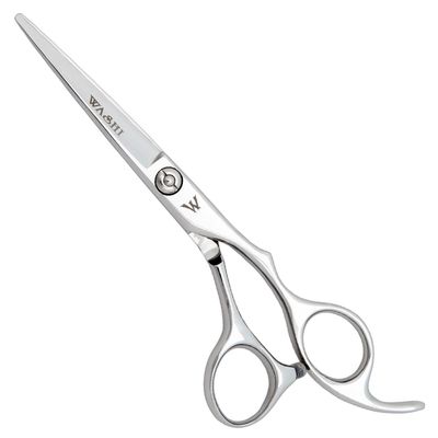 Washi Fusion Offset Style 6.0" Japanese 440C Steel Shear With Silver Razor