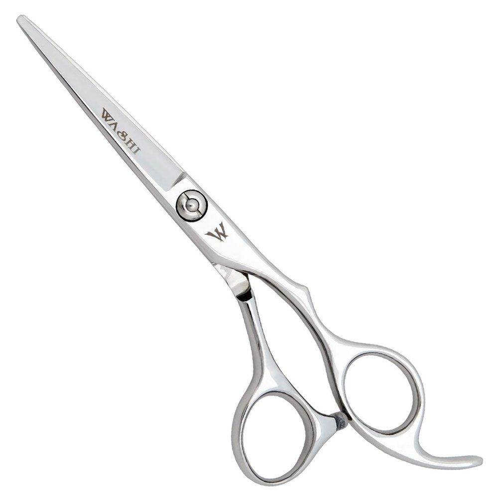 Washi Fusion Offset Style 6.0" Japanese 440C Steel Shear With Silver Razor