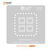 Amaoe BGA556 RAM Steel Mesh Repair Platform Kit,LPDDR Tin Planting Platform BGA556 Steel Mesh.4PCS.BGA556 RAM-4in1 0.12mm Stencil,Magnet Base,Scraper,Mobile Motherboard Repair Accessories. view 3
