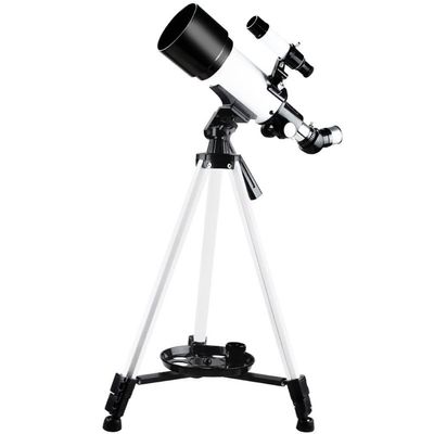 LSLYTQ Spacmirrors Telescope for Astronomy, 400/70 FMC Glass Optical Refractor Telescopes, with Adjustable Tripod Phone Adapter for Adult Beginners