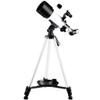 LSLYTQ Spacmirrors Telescope for Astronomy, 400/70 FMC Glass Optical Refractor Telescopes, with Adjustable Tripod Phone Adapter for Adult Beginners view 1
