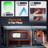 4+64GB Android 15 Radio for Dodge RAM 2002 2003 2004 2005 2006 Jeep Wrangler 2003 2004 2005 2006 Jeep Grand Cherokee 1999-2004 Wireless Carplay Android Auto, 6.86 inch IPS Screen Bluetooth WiFi GPS view 4