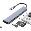 5 Ports USpB C Hub to 4K HDMI - Compatible PD Fast Charge USpB 3.0 2.0 HUB Type C Charging Docking for MaicBook Lpaid Sangsiung view 1