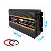 LIBODD 12000W Pure Sine Wave Power Inverter Car Solar Inverter Voltage Transformer DC12/24/48/60V to AC Converter Inverter(12000W,12v) view 2