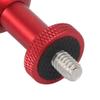 NonMiFyR 1 Inch Ball Head Adapter for Camera Underwater Diving, Fixed Mount, Detachable for Fill Light Mount, 0.25inch Adapter Red view 2
