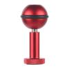 NonMiFyR 1 Inch Ball Head Adapter for Camera Underwater Diving, Fixed Mount, Detachable for Fill Light Mount, 0.25inch Adapter Red view 4
