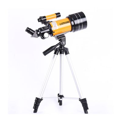 LSLYTQ Telescope Astronomical Telescope with Star Finder Outdoor High-Definition 's Adult Telescope Suitable for Adult Beginners/White/Size