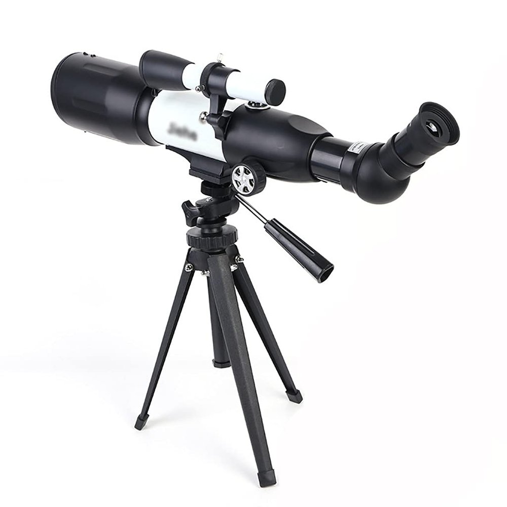 LSLYTQ Bird Watching Telescope 50mm Aperture and 350mm Focal Length Stable Tripod and HD View Astronomical Telescope with Finder Scope Telescope
