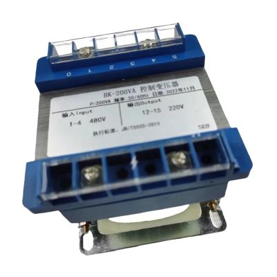 BK-200VA Control for Transformer 480V to 220V 200W Single-Phase Power for Industrial Equipment