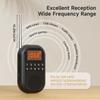 Portable Radio AM FM Bluetooth: Pocket Radio Rechargeable 1100mAh, FM AM World Receiver with Large Speaker, Stereo Earphone, Sleep Timer, Easy to Use view 3