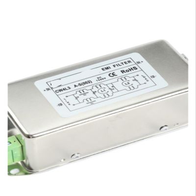 12V 24V 36V 48V DC Filter Terminal Block CW4-10A-S(002) 1A 3A 6A 20A 30A Waterproof(CW4L3-6A -S -002 Three Stage Filter)