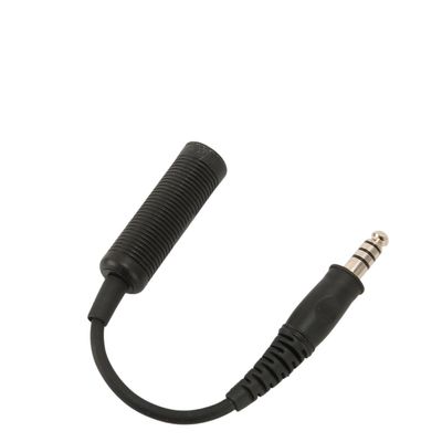 MAANIHTYUW Military to Civilian Wiring Adaptier Plug and Play Conventer Portable U174 HiFi Sound PTT Pair for Civilian Headsets