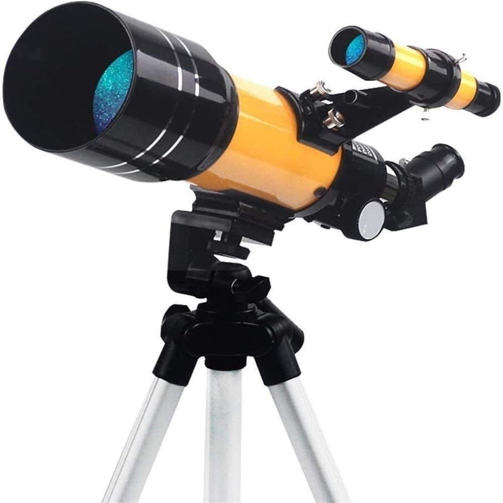 LSLYTQ Telescope, Astronomical Portable Refractor Scope with Tripod Star Finder, Great Optics Gift for Beginners Adults