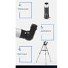 LSLYTQ Spacmirrors Telescope with Mobile Phone Holder, Telescopes for Adults, 900x80mm AZ Astronomical Telescope,Telescope for,Telescopes for Adults Astronomy view 4
