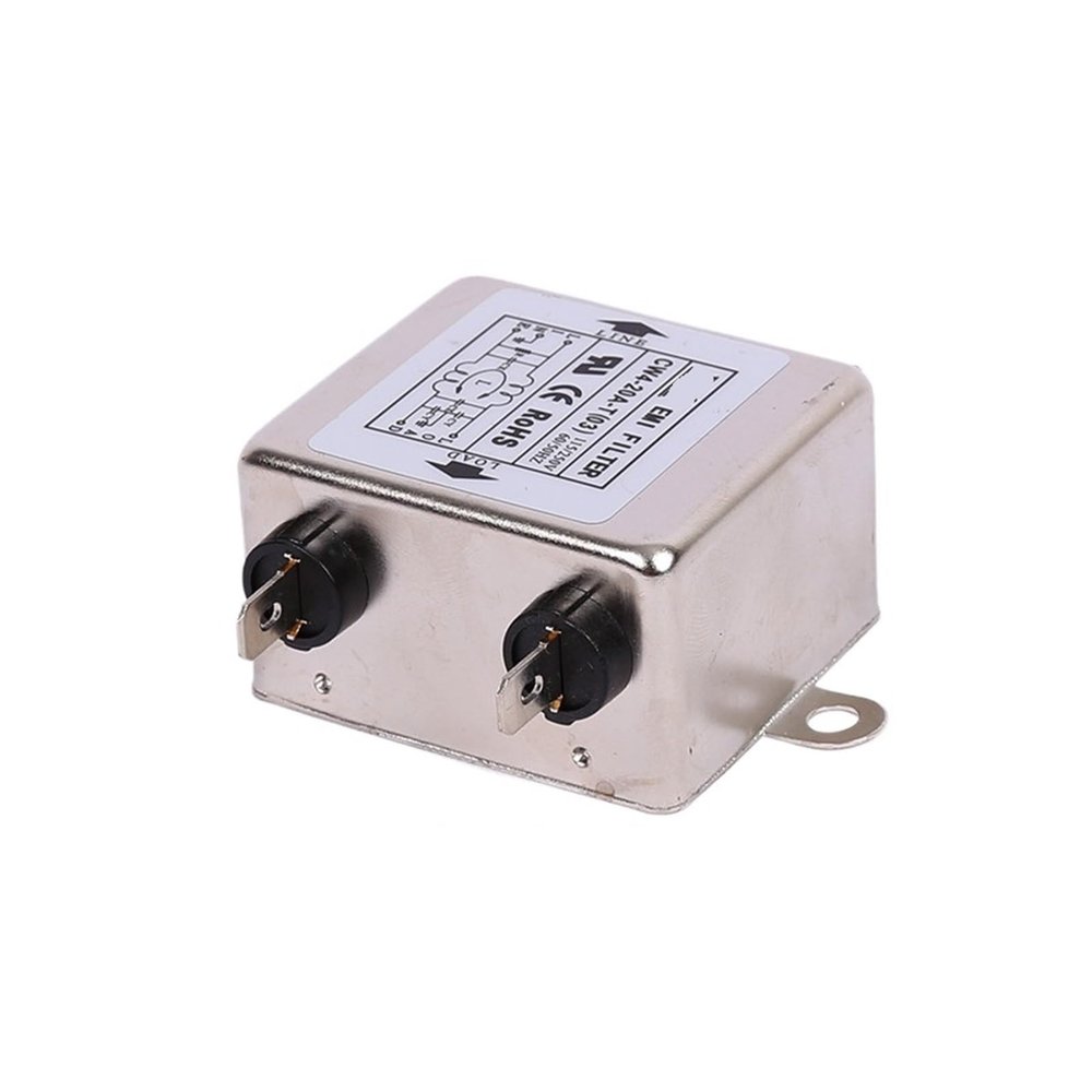 Power Filter 20A 10A Single Pole 220V DC with Insert CW3-10A/20A-T(CW3-10A-T)