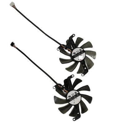 2Pcs/Set,TH9215S2H-PAA01,FY09015M12LPA,Graphics Card Fan, for SOYO for RTX 2060 2070 for Super 8G, for for GTX 1660 for Super 6G V0(2 Plugs TH9215S2H)