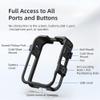 Camera Cage for DJI Osmo 360, Plastic Case Protective Frame Mount, Expansion Housing Shell, Compatible with Osmo360 Safty Lock Protective Frame with Lens Cap & Cold Shoe Mount (Black) view 3