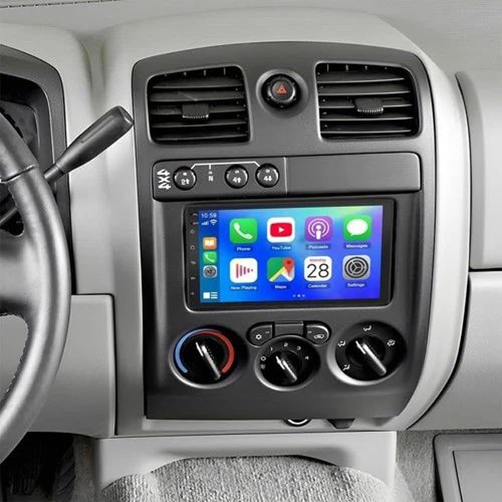 2+32G Double Din Car Stereo for 2006-2014 Honda Ridgeline Radio Upgrade, 7 inch Touch Screen Radio for Honda Ridgeline Head Unit Bluetooth with Wireless Carplay Auto Android Backup Camera GPS FM RDS