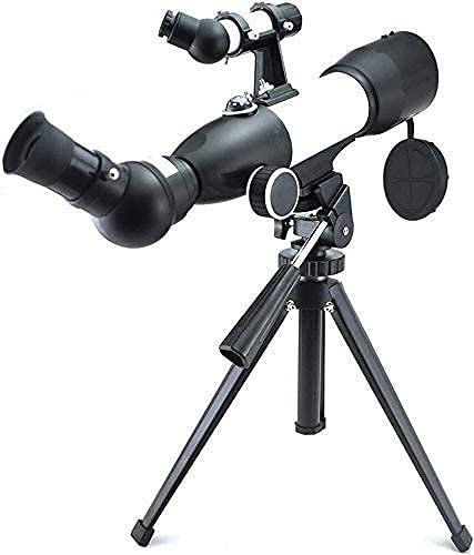 LSLYTQ Portable Telescope, Professional HD Telescope Refractors Astronomy with Tripod 60Mm HD Portable Space Telescope Watch