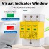1pc AC SPD 3P 3 Phase 20KA 40KA 60KA 275V 385V 420V House Lightning Surge Protector Protective Low-voltage Arrester Device(385V,20-40KA) view 3