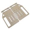 Acrylic Hard Drive Bracket Stand, DIY 35in. Hard Disk Shelf, Black Cage with Fan Fixing Strip, Complete Components for Computer , Can Fix Three 35. inch Hard Drives and One 8cm FA view 3