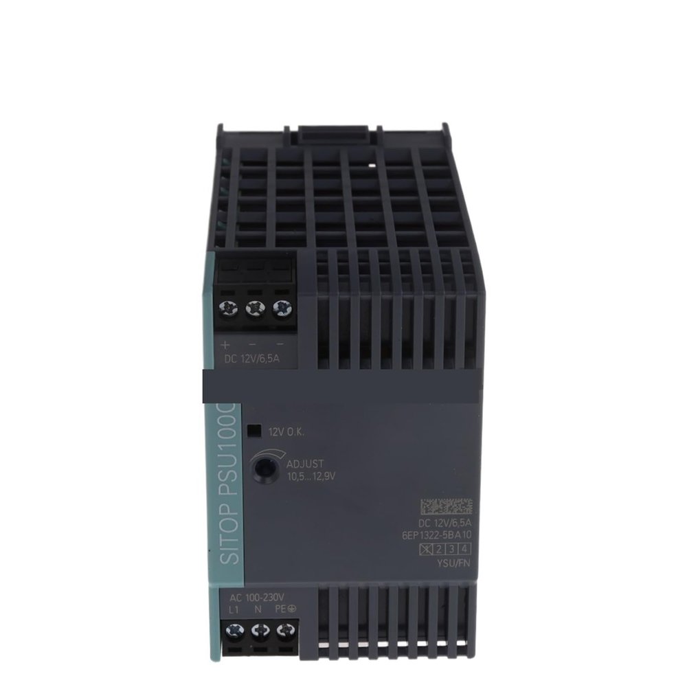 AVFHTKLJP PSU100C 12V/6.5 stabilized Power Supply Input: 120-230 V AC 6EP1322-5BA10 6EP13225BA10