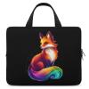 Colorful Fox Laptop Bag Lightweight Computer Bag Carrying Case for Work Business view 1