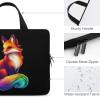 Colorful Fox Laptop Bag Lightweight Computer Bag Carrying Case for Work Business view 4