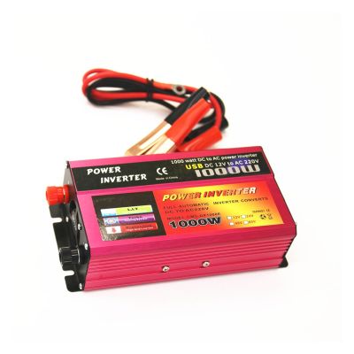 1000W car inverter with USB 12V/24V to 220V inverter power converter(12V 220V)