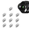 10 Pack Charger Port Protector for Garmin Forerunner 55,BOVUGAC TPU Dust Plug Anti-dust Plugs Compatible for Garmin Forerunner 158.-Clear White view 1