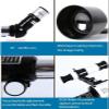 LSLYTQ Telescopes for s Adults Beginners Telescope,Beginners' Astronomical Reflector for s Adult, 70mm Space Monocular with Adjustable Tripod Finder 2 Eyepieces view 4