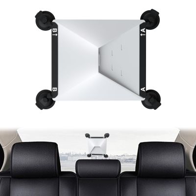 Suction Cup Mount; This Portable Mount ensures Stable Satellite Reception in RVs, Yachts, and on Long Trips (Black)